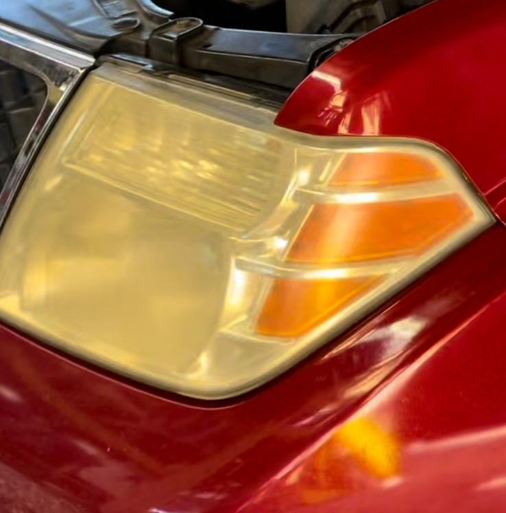 Headlights After Restoration